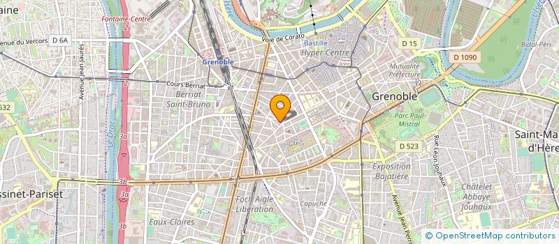 localisation de l'entreprise MADAME CATHERINE YOVANOVITCH  GRENOBLE