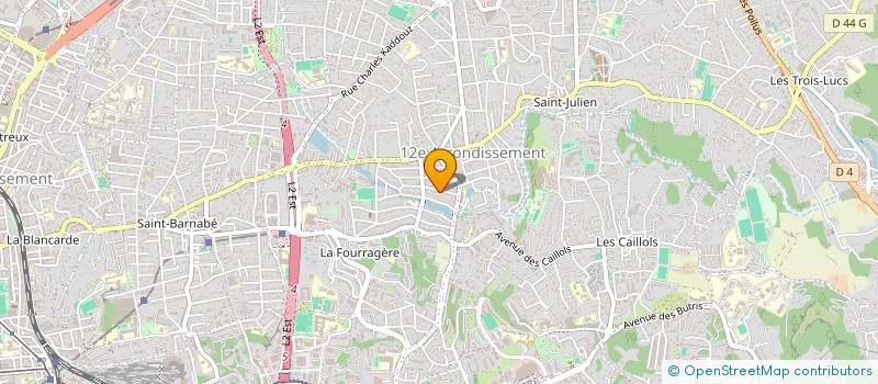 localisation de l'entreprise MADAME CATHERINE YZER  MARSEILLE