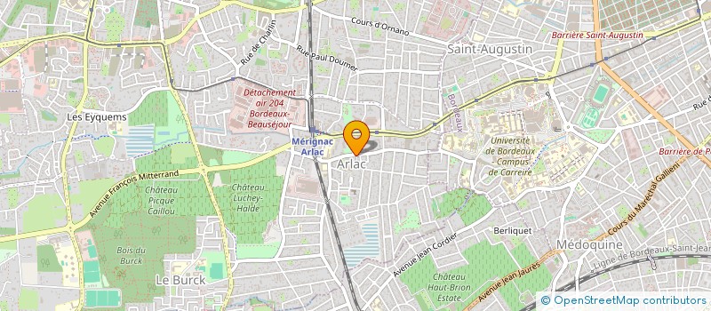 localisation de l'entreprise MADAME CATHERINE ZABJESKY  MERIGNAC