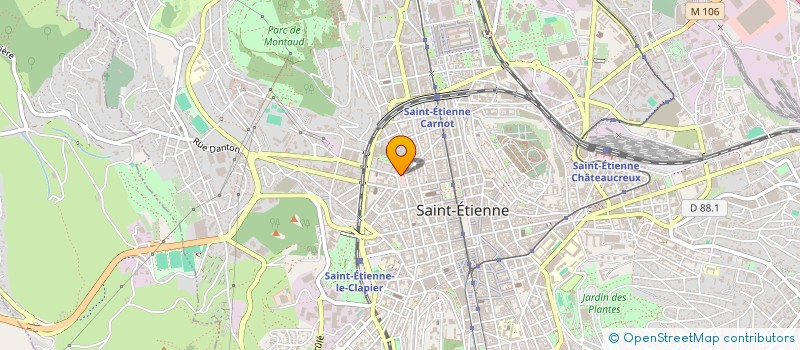 localisation de l'entreprise MADAME CATHERINE ZACCO à SAINT-ETIENNE