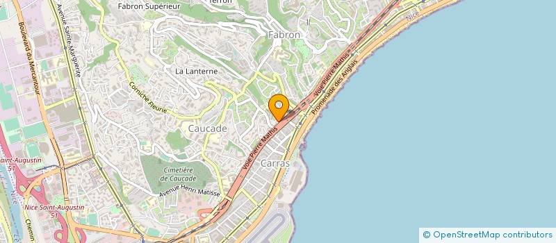localisation de l'entreprise MADAME CATHERINE ZANCHI à NICE