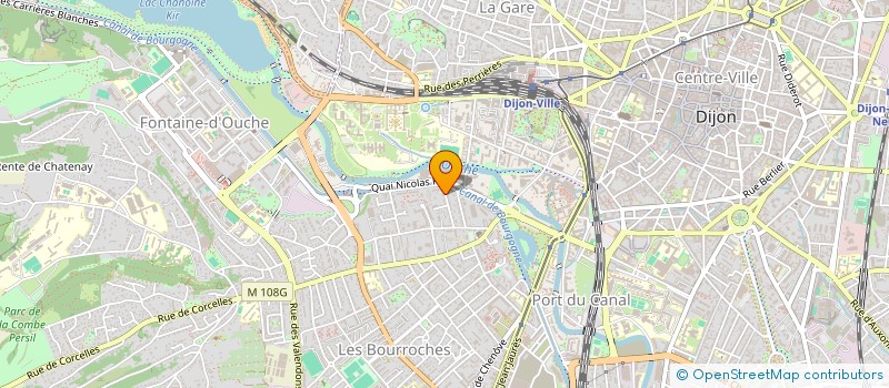 localisation de l'entreprise MADAME CATHERINE ZAWALNICKI à DIJON