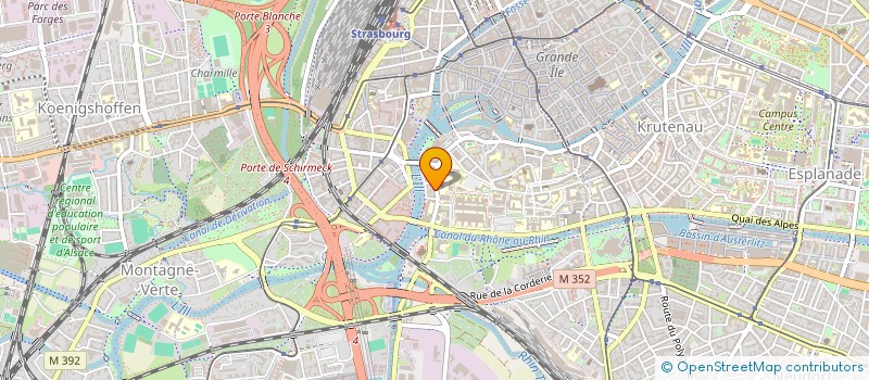 localisation de l'entreprise MADAME CATHIA CADET à STRASBOURG