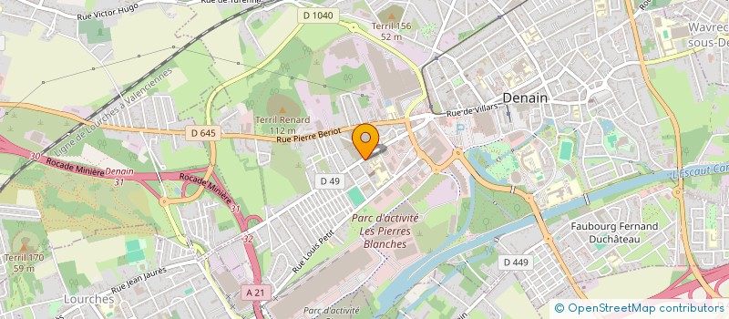 localisation de l'entreprise MADAME CATHIA GILLOT  DENAIN