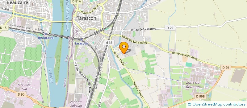 localisation de l'entreprise MADAME CATHIE BAPTISTE  TARASCON