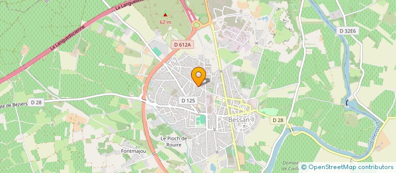 localisation de l'entreprise MADAME CATHIE BELLVER  BESSAN