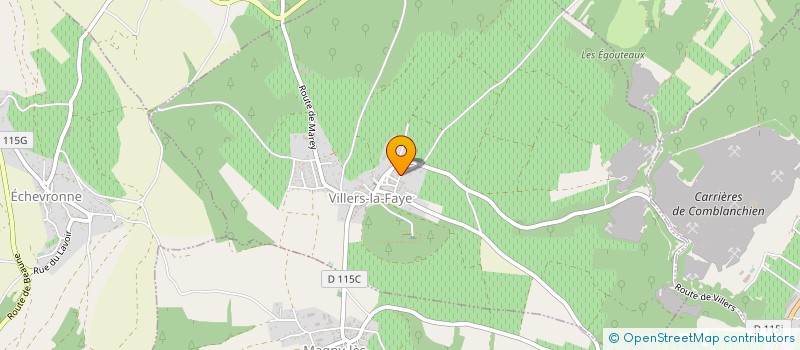 localisation de l'entreprise MADAME CATHIE MOUZET  COMBLANCHIEN