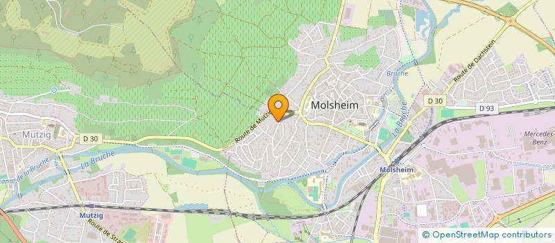 localisation de l'entreprise MADAME CATHIE PLOSCHENTZ  MOLSHEIM