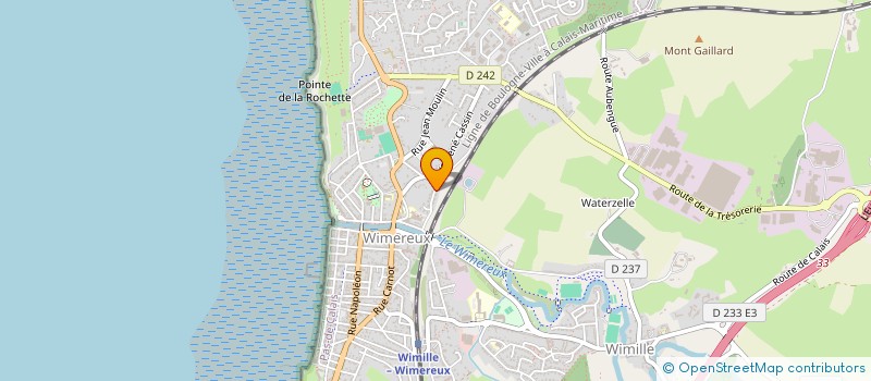 localisation de l'entreprise MADAME CATHIE VANHERSECKE à WIMEREUX
