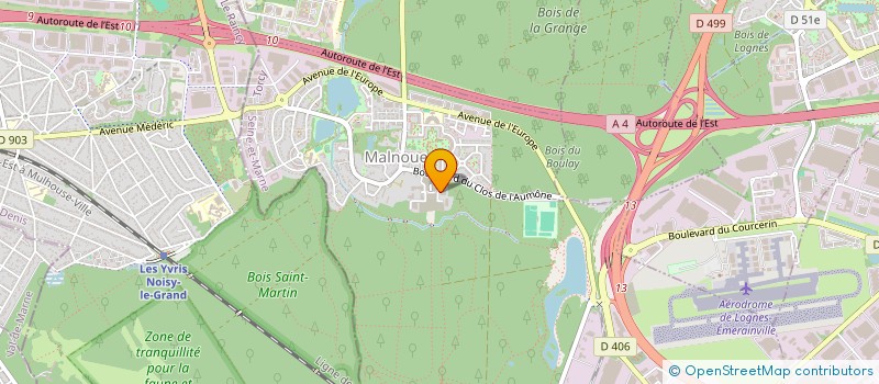 localisation de l'entreprise MADAME CATHLEEN DANTHEZ  EMERAINVILLE