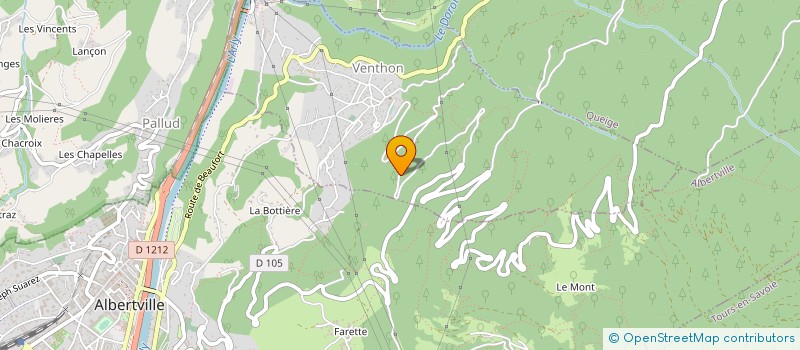 localisation de l'entreprise MADAME CATHRINE CITTADINI  VENTHON