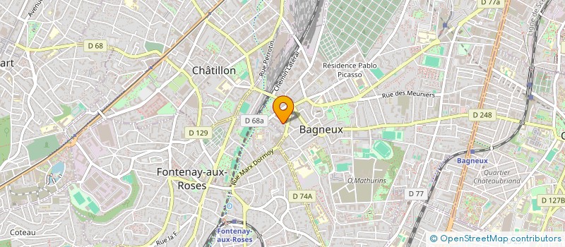 localisation de l'entreprise MADAME CATHY ABDALLAH à BAGNEUX