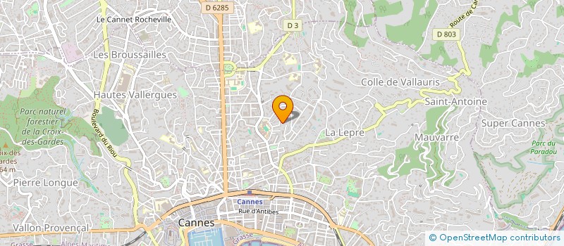 localisation de l'entreprise MADAME CATHY ABDESSELLEM  CANNES