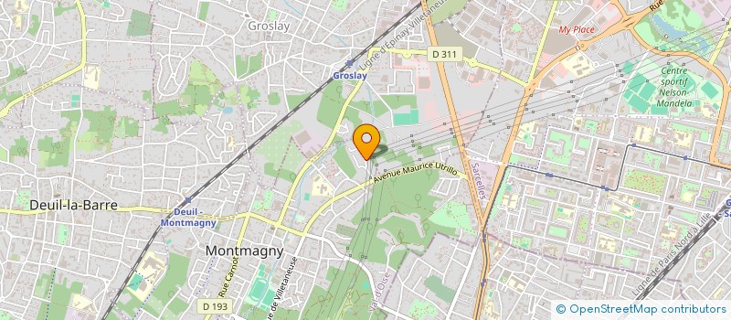 localisation de l'entreprise MADAME CATHY ADOLF  MONTMAGNY