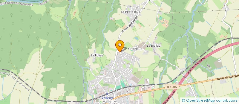 localisation de l'entreprise MADAME CATHY ALVES à VALLEIRY