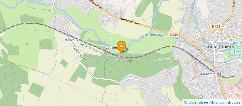 localisation de l'entreprise MADAME CATHY BERNIER  MOUROUX