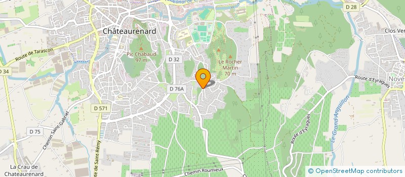 localisation de l'entreprise MADAME CATHY BIANCONE  CHATEAURENARD