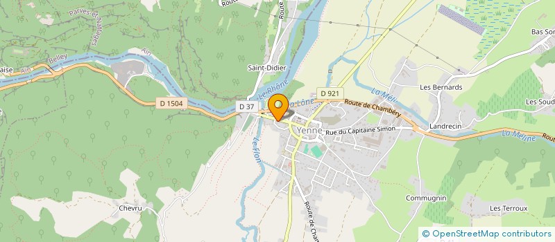 localisation de l'entreprise MADAME CATHY BLASZCZYK  YENNE