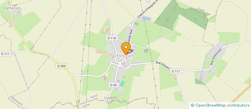 localisation de l'entreprise MADAME CATHY BOITEL  ELINCOURT