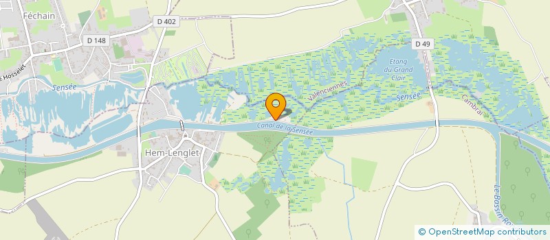 localisation de l'entreprise MADAME CATHY BOLDODUC  HEM-LENGLET