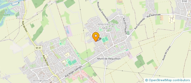 localisation de l'entreprise MADAME CATHY BONNET  ALLENNES-LES-MARAIS