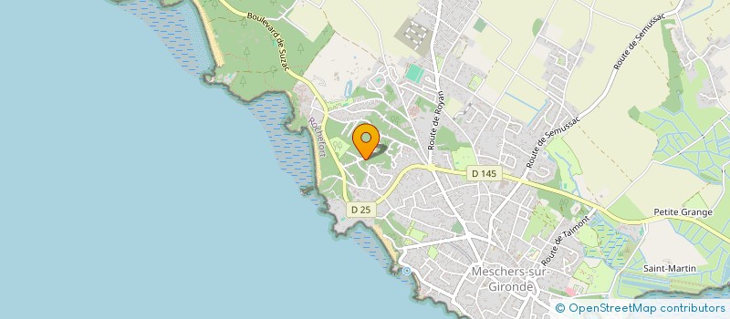 localisation de l'entreprise MADAME CATHY BOUCHERIE  MESCHERS-SUR-GIRONDE