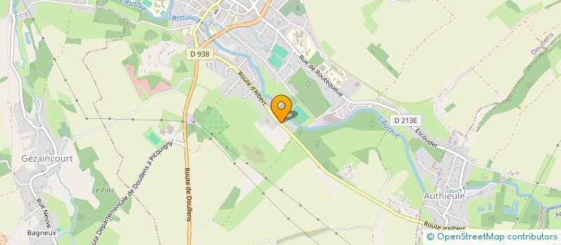 localisation de l'entreprise MADAME CATHY CANLERS  DOULLENS