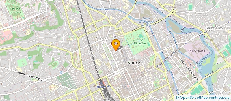 localisation de l'entreprise MADAME CATHY CASTELLI  NANCY