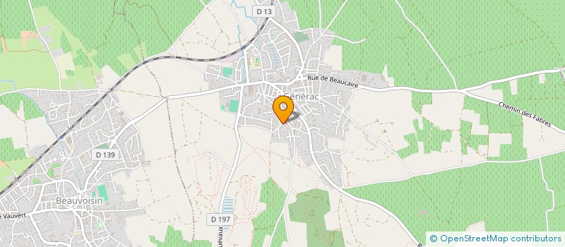 localisation de l'entreprise MADAME CATHY CASTELLS  GENERAC