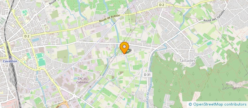 localisation de l'entreprise MADAME CATHY CHABAS  TAILLADES