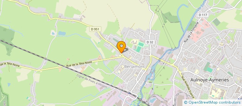 localisation de l'entreprise MADAME CATHY COCARDE  BERLAIMONT