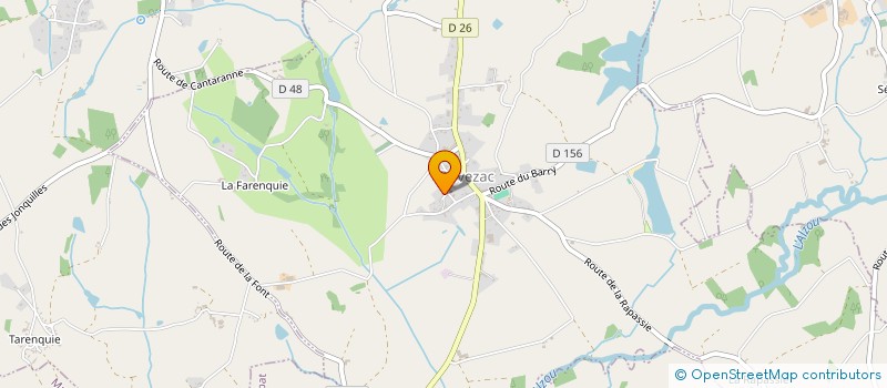 localisation de l'entreprise MADAME CATHY COCU  PRIVEZAC