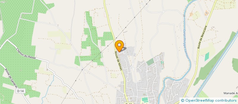 localisation de l'entreprise MADAME CATHY COELHO  SAINT-GILLES