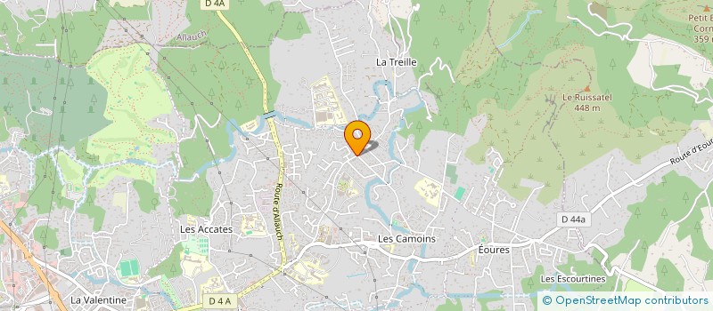 localisation de l'entreprise MADAME CATHY COEUR  TOURVES