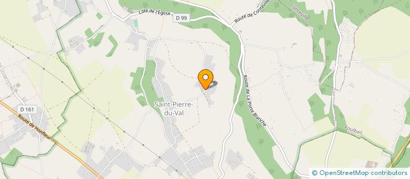 localisation de l'entreprise MADAME CATHY COQUERELLE  SAINT-PIERRE-DU-VAL