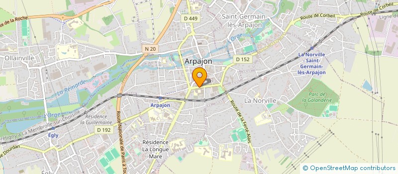 localisation de l'entreprise MADAME CATHY DELAITRE à ARPAJON
