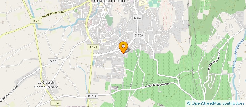 localisation de l'entreprise MADAME CATHY DELPUECH  CHATEAURENARD