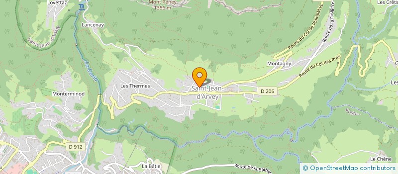 localisation de l'entreprise MADAME CATHY DILLENSEGER à SAINT-JEAN-D'ARVEY