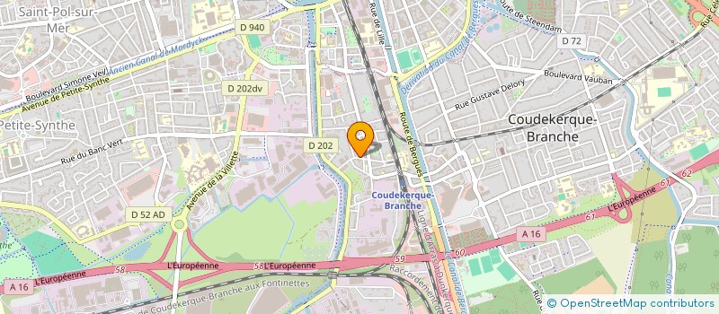 localisation de l'entreprise MADAME CATHY DUMEZ  COUDEKERQUE-BRANCHE