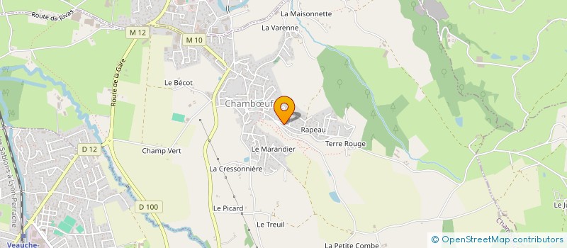 localisation de l'entreprise MADAME CATHY DUPORT  CHAMBUF