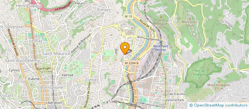 localisation de l'entreprise MADAME CATHY FILICE  NICE