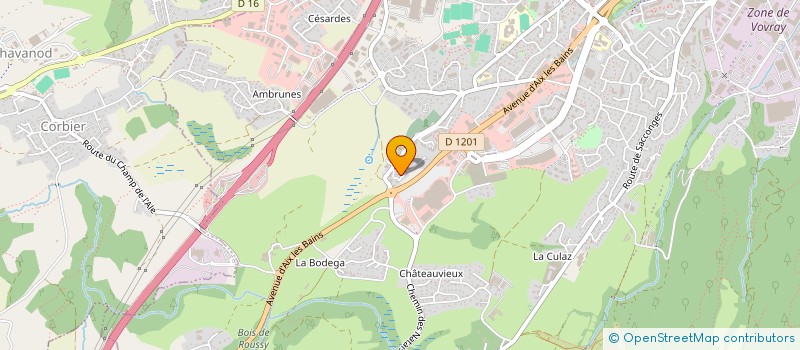 localisation de l'entreprise MADAME CATHY FLUTTE à ANNECY