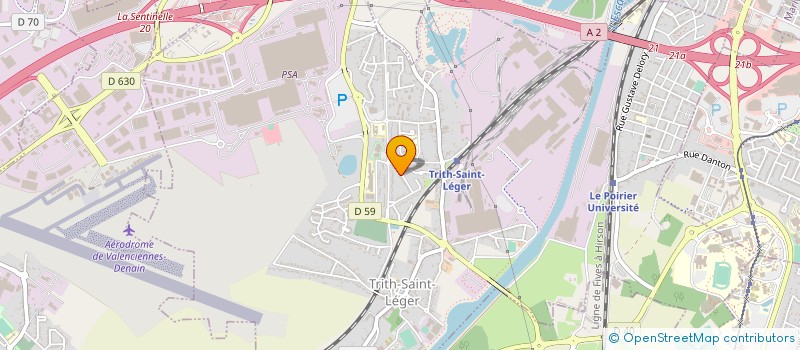 localisation de l'entreprise MADAME CATHY FORNIERI  TRITH-ST-LEGER