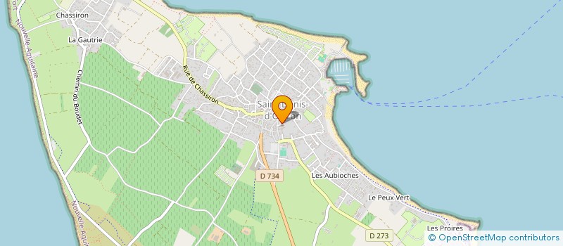 localisation de l'entreprise MADAME CATHY FOUQUERAY à SAINT-DENIS-D'OLERON