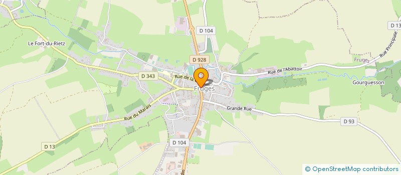 localisation de l'entreprise MADAME CATHY GAMEZ  FRUGES