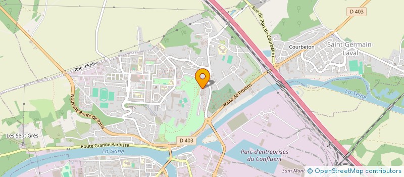 localisation de l'entreprise MADAME CATHY GONCALVES à MONTEREAU-FAULT-YONNE