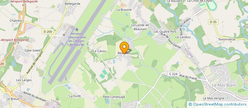 localisation de l'entreprise MADAME CATHY GOUNOT à LIMOGES