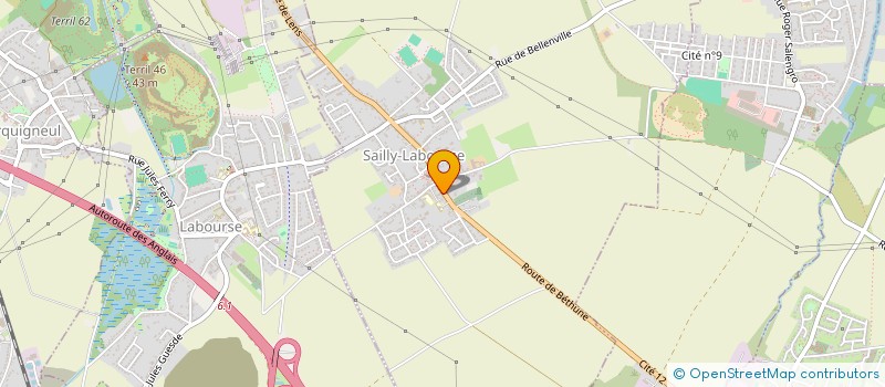 localisation de l'entreprise MADAME CATHY GOURDIN  SAILLY-LABOURSE