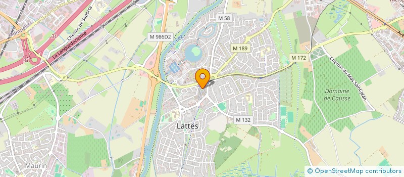 localisation de l'entreprise MADAME CATHY HENROTTE à LATTES