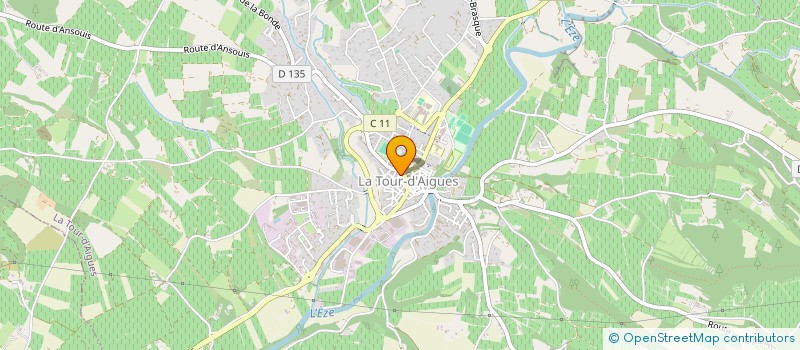 localisation de l'entreprise MADAME CATHY HEQUET  LA TOUR-D'AIGUES